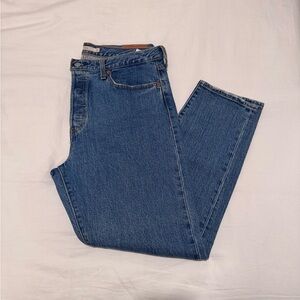 Levi's Blue Straight Leg Jeans Classic Denim